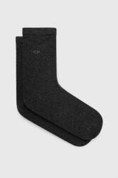 Calvin Klein zokni (2 pár) szürke, női - szürke Univerzális méret - answear - 4 890 Ft