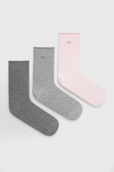 Calvin Klein zokni (3 pár) rózsaszín, női - rózsaszín Univerzális méret - answear - 6 890 Ft