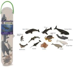 CollectA Cutie cu 12 minifigurine animale marine set 2 (COLA1108C) - bravoshop