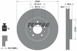 TEXTAR Disc frana TEXTAR PRO 92203403 (92203403)