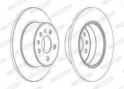 FERODO Disc frana FERODO PREMIER DDF1083C (DDF1083C)