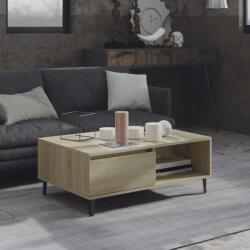 vidaXL Măsuță de cafea, stejar sonoma, 90x60x35 cm, PAL (806007) Masa de cafea