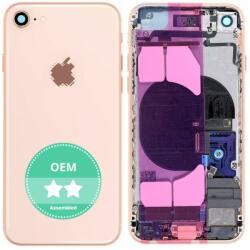 Apple iPhone 8 - Hátsó Ház Apró Alkatrészekkel (Gold), Gold