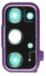 Samsung Galaxy S20 FE G780F - Hatsó Kamera Lencse Keret (Cloud Lavender) - GH98-46057C Genuine Service Pack, Cloud Lavender