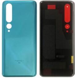 Xiaomi Mi 10 - Akkumulátor Fedőlap + Hátlapi Kameralencse Üveg (Coral Green), Coral Green