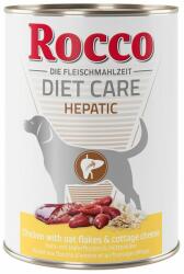 Rocco 6x400g Rocco Diet Care Hepatic csirke, zabpehely & túró nedves kutyatáp
