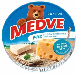 MEDVE Fitt ömlesztett sajt 8 db 140 g