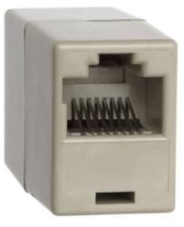 SBOX Съединителна розетка SBOX, RJ45(ж) към RJ45(ж), UTP, Cat. 5e, пластмасова