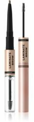 Makeup Revolution Laminate Brow creion gel pentru sprancene culoare Medium Brown 2.1 g