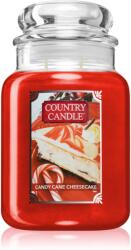 The Country Candle Company Candy Cane Cheescake lumânare parfumată 680 g