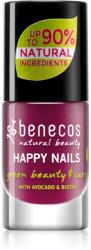 Benecos Happy Nails lac de unghii pentru ingrijire culoare Wild Orchid 5 ml