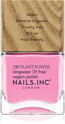 Nails Inc. Nails Inc. Vegan Nail Polish lac de unghii cu rezistenta indelungata culoare Detox On Repeat 14 ml