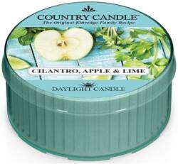 The Country Candle Company Cilantro, Apple & Lime lumânare 42 g