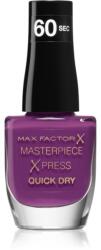 MAX Factor Masterpiece Xpress lac de unghii cu uscare rapida culoare 360 Pretty As Plum 8 ml