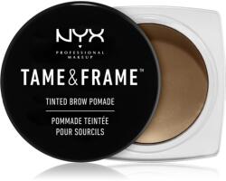 NYX Professional Makeup Tame & Frame Brow pomadă pentru sprâncene culoare 01 Blonde 5 g