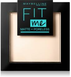 Maybelline Fit Me! Matte+Poreless pudra matuire culoare 105 Natural Ivory 9 g