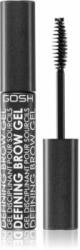 Gosh Defining Brow Gel gel pentru sprancene culoare 003 Greybrown 8 ml