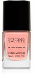 Gabriella Salvete Longlasting Enamel lac de unghii cu rezistenta indelungata lucios culoare 58 Peach Daiquiri 11 ml
