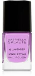Gabriella Salvete Longlasting Enamel lac de unghii cu rezistenta indelungata lucios culoare 13 Lavender 11 ml
