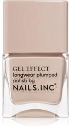 Nails Inc. Nails Inc. Gel Effect lac de unghii cu rezistenta indelungata culoare Colville Mews 14 ml