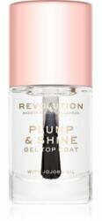 Revolution Beauty Plump & Shine lac de unghii cu efect de gel translucid 10 ml