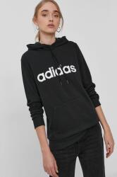 Adidas Bluză GL0635 femei, culoarea negru, cu imprimeu 9BY8-BLD07K_99X