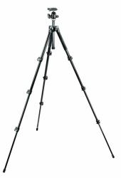 Manfrotto 293 Aluminum Kit Tripod 4 sections with Ball Head QR (MK293A4-A0RC2)