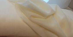  Ekrü muszlin(voile) anyag tekercsben (10 m x 290 cm) - Esküvői Dekoráció és Függöny