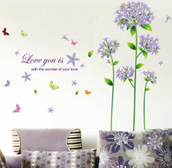  Sticker perete Flori de Liliac