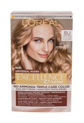 L'Oréal Excellence Creme Triple Protection vopsea de păr 48 ml pentru femei 8U Light Blonde