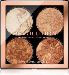 Makeup Revolution Cheek Kit paletă de farduri pentru obraji culoare Don’t Hold Back 4 x 2.2 g