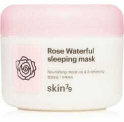 Skin79 Rose Waterfull masca hidratanta de noapte cu apă de trandafiri 100 ml Masca de fata