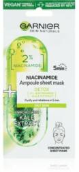 Garnier Skin Naturals Ampoule Sheet Mask masca de celule cu efect de curatare si reimprospatare 15 g Masca de fata