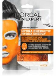 L'Oréal Men Expert Hydra Energetic mască textilă hidratantă pentru barbati 30 g
