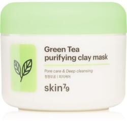 Skin79 Green Tea mască de peeling pentru curățarea profundă cu argila 100 ml