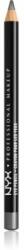 NYX Professional Makeup Eye and Eyebrow Pencil creion de ochi cu trasare precisă culoare 919 Gray 1.2 g
