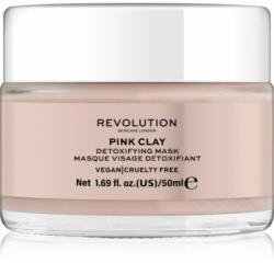 Revolution Skincare Pink Clay masca faciala detoxifianta 50 ml Masca de fata