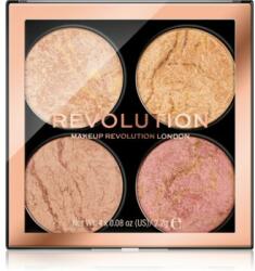 Makeup Revolution Cheek Kit paletă de farduri pentru obraji culoare Fresh Perspective 4 x 2.2 g
