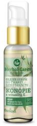 Farmona Natural Cosmetics Laboratory Ser-ulei pentru față, Cânepă cu vitamina E - Farmona Herbal Care Serum 50 ml