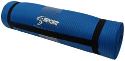 S-Sport Jóga szőnyeg / fitnesz szőnyeg, vastag, kék (SS-0394) - sportjatekshop