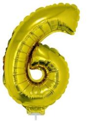 Funny Fashion Számos lufi - 6, arany, 42 cm (84782)