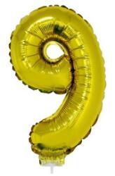 Funny Fashion Számos lufi - 9, arany, 42 cm (84788)