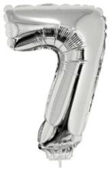 Funny Fashion Számos lufi - 7, ezüst, 42 cm (84783)