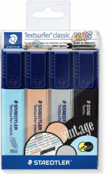 STAEDTLER Textmarker pastel STAEDTLER Classic Vintage, 4 buc/set