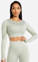 SQUATWOLF Marl Seamless Ice crop top - SQUATWOLF XS