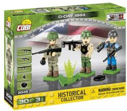 COBI 2048 D-Day 1944 3 figurine cu accesorii (CBCOBI-2048)