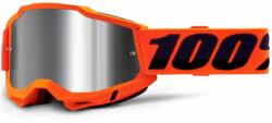100% - Accuri 2 USA Cross Szemüveg - Narancssárga - Ezüst tükrös plexivel