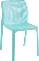 TEMPO KONDELA Rakásolható szék, mentol/műanyag, LARKA