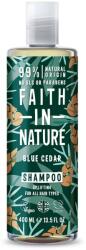 Faith in Nature Faith For Men, Természetes sampon - kék cédrus, 400ml