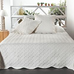 AA Design Cuvertura dormitor alba cu fete de perna Californie (5096-15)